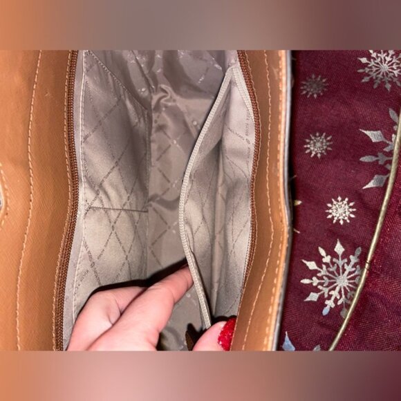 Michael Kors Jet Set Large Logo Non Vegan Leather Tote/Shoulder Bag - Picture 8 of 11